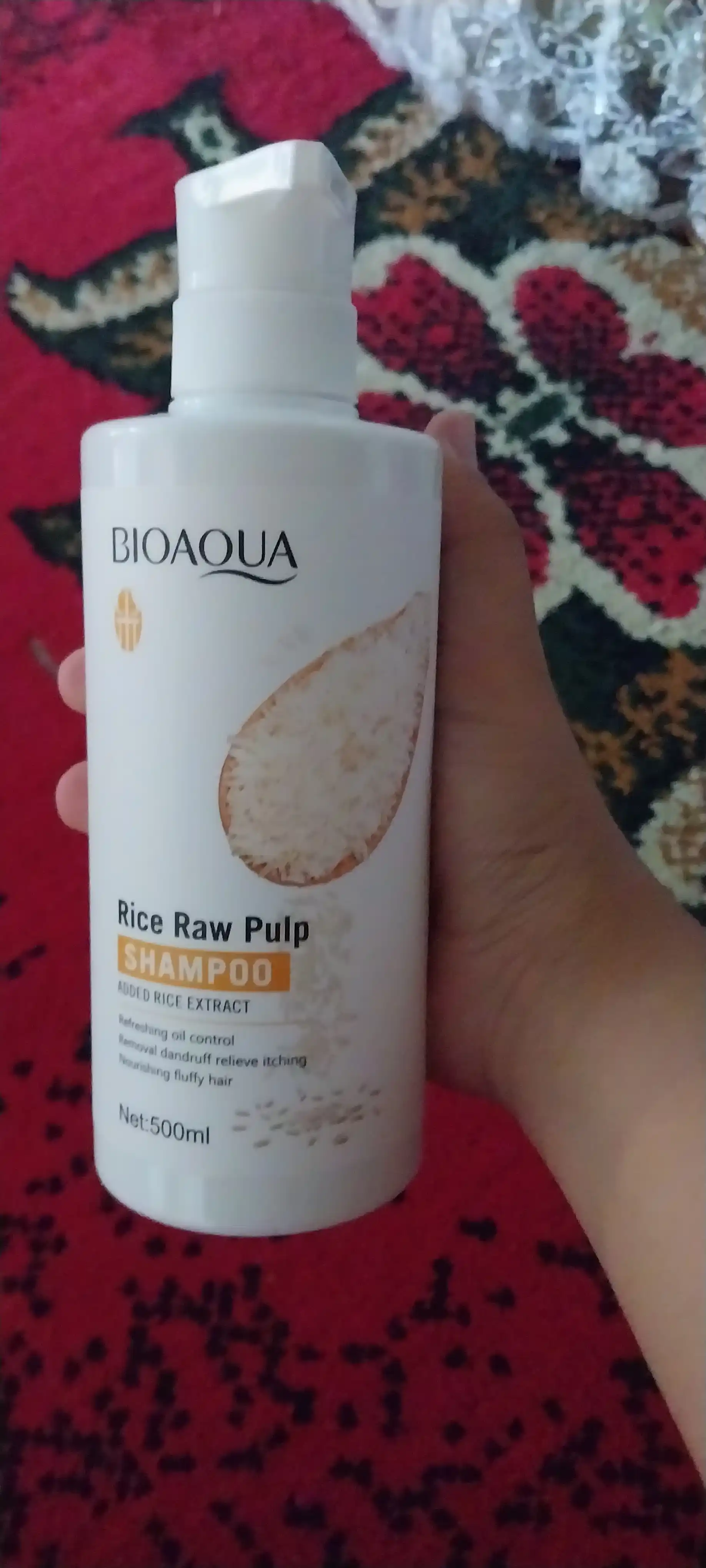 BIOAQUA шампунь с экстрактом риса