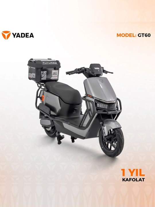 Yadea GT60 elektroskuter, qora