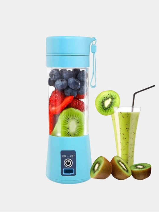 Sheyker blender, quvvatli simsiz blender, mini, portativ, 3 tasi 1 da, 400 ml