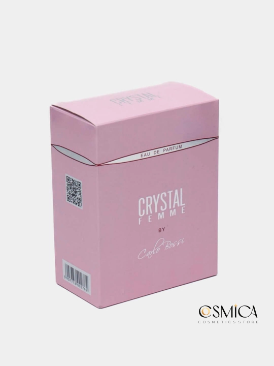 Парфюмерная вода Carlo Bossi Crystal Femme Pink, для женщин, 100 мл - 