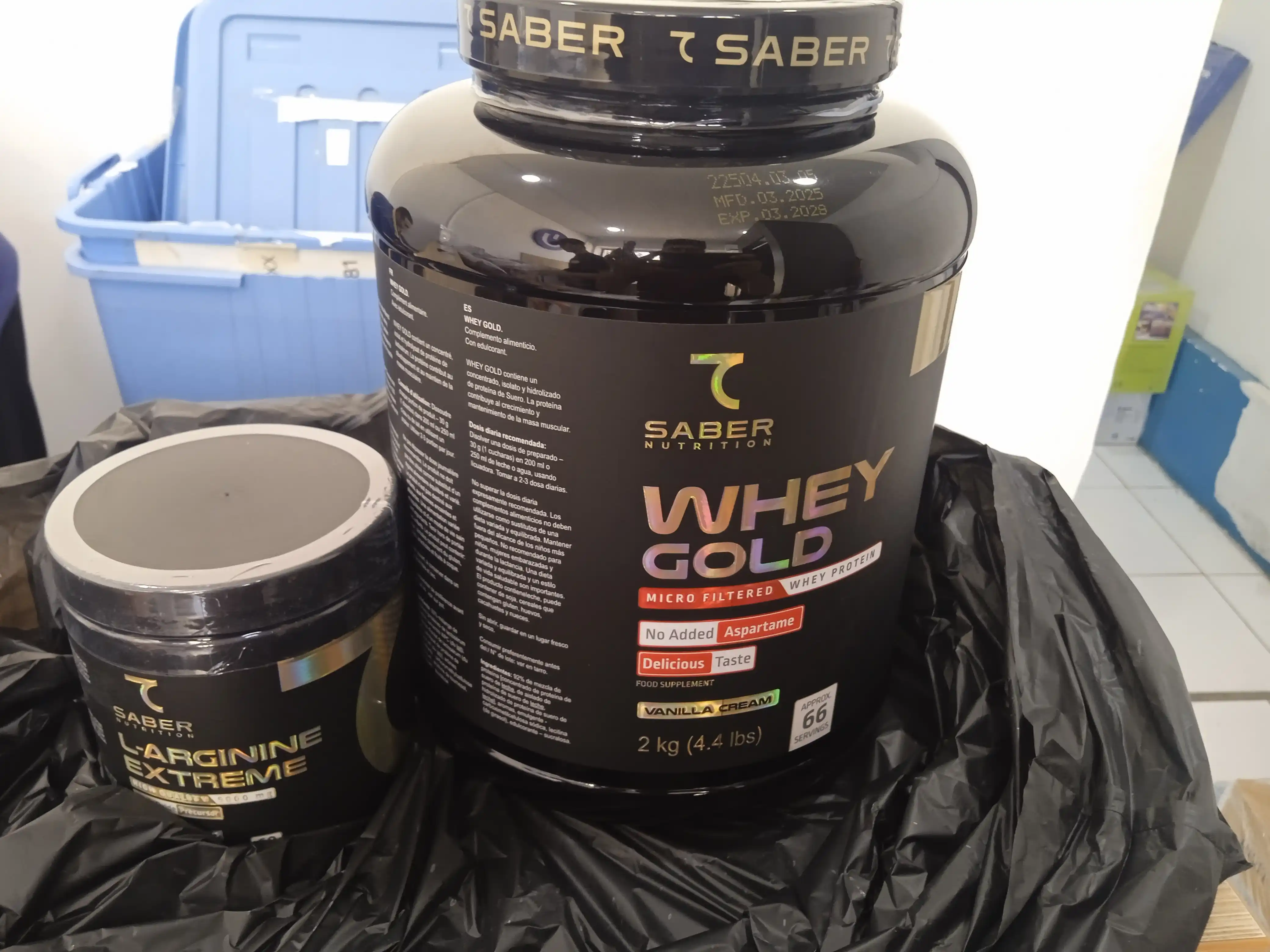 Mishca massasi uchun oqsil kukuni 7Saber, Whey Gold, 2 kg