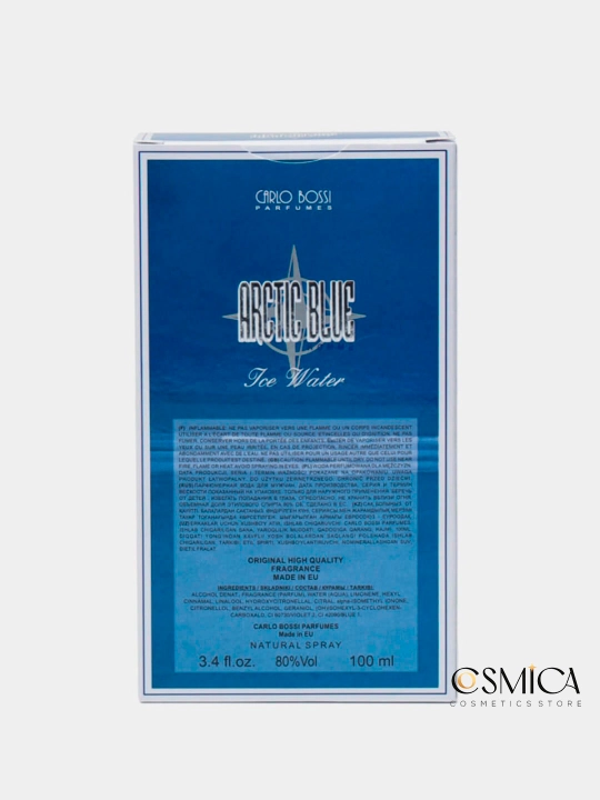 Парфюмерная вода для мужчин Arctic Blue Carlo Bossi