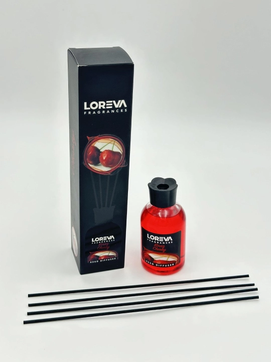 Loreva Ароматический диффузор с палочками – 55 мл, 110 мл, с 9 видами запахов