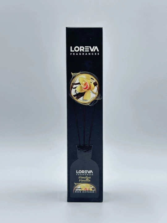 Loreva Ароматический диффузор с палочками – 55 мл, 110 мл, с 9 видами запахов