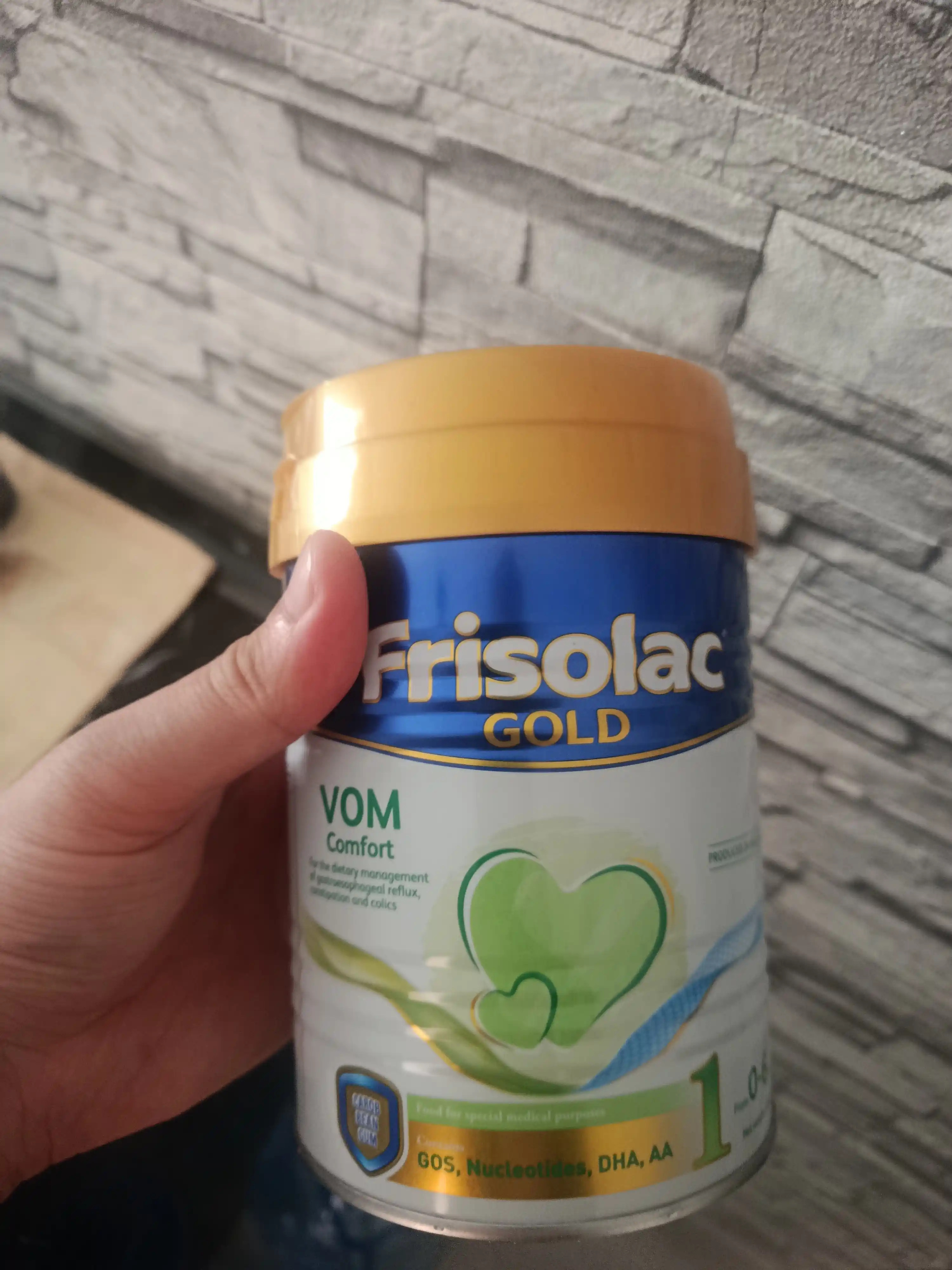 Bolalar aralashmasi Frisolac Gold Vom 1 Comfort, 400 gr