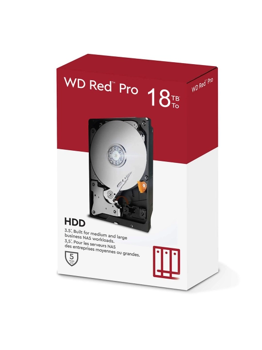 WD Red Pro 18TB 20ТБ жёсткий диск Western Digital, NAS HDD SATA 7200об/мин, 3.5" кэш 512МБ - 