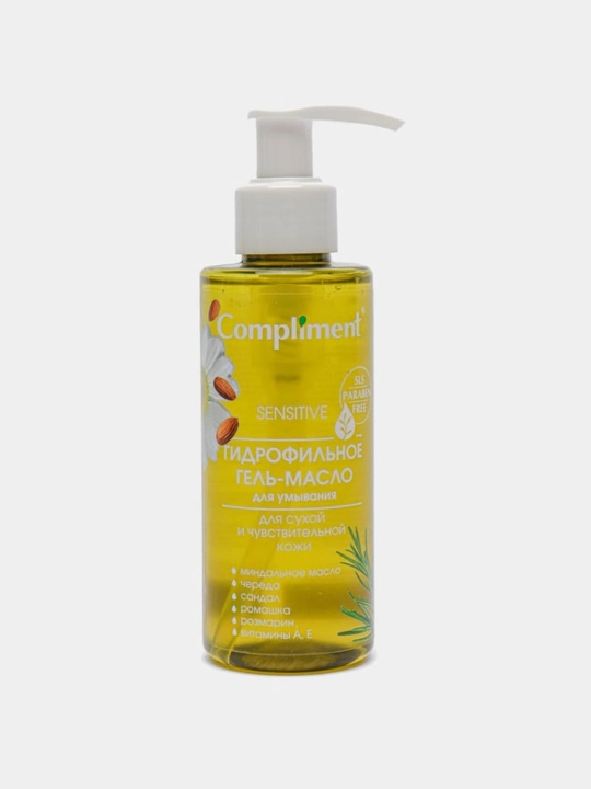 Terini yuvish va tozalash uchun gidrofilik gel moyi Compliment, 150 ml