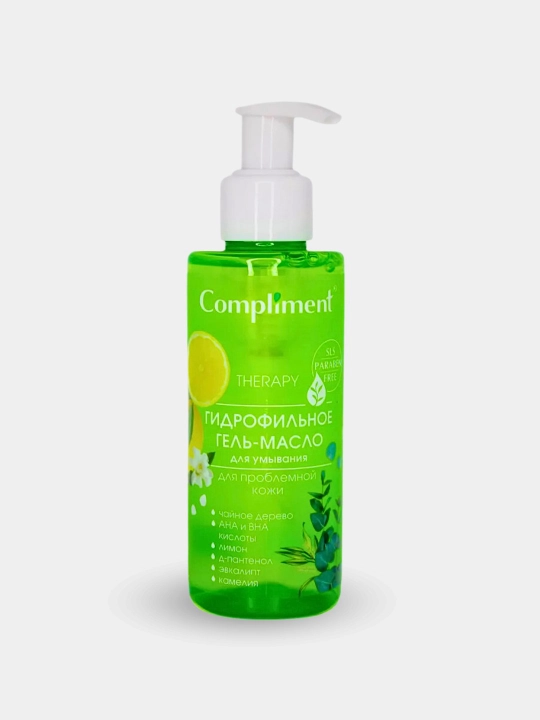Terini yuvish va tozalash uchun gidrofilik gel moyi Compliment, 150 ml