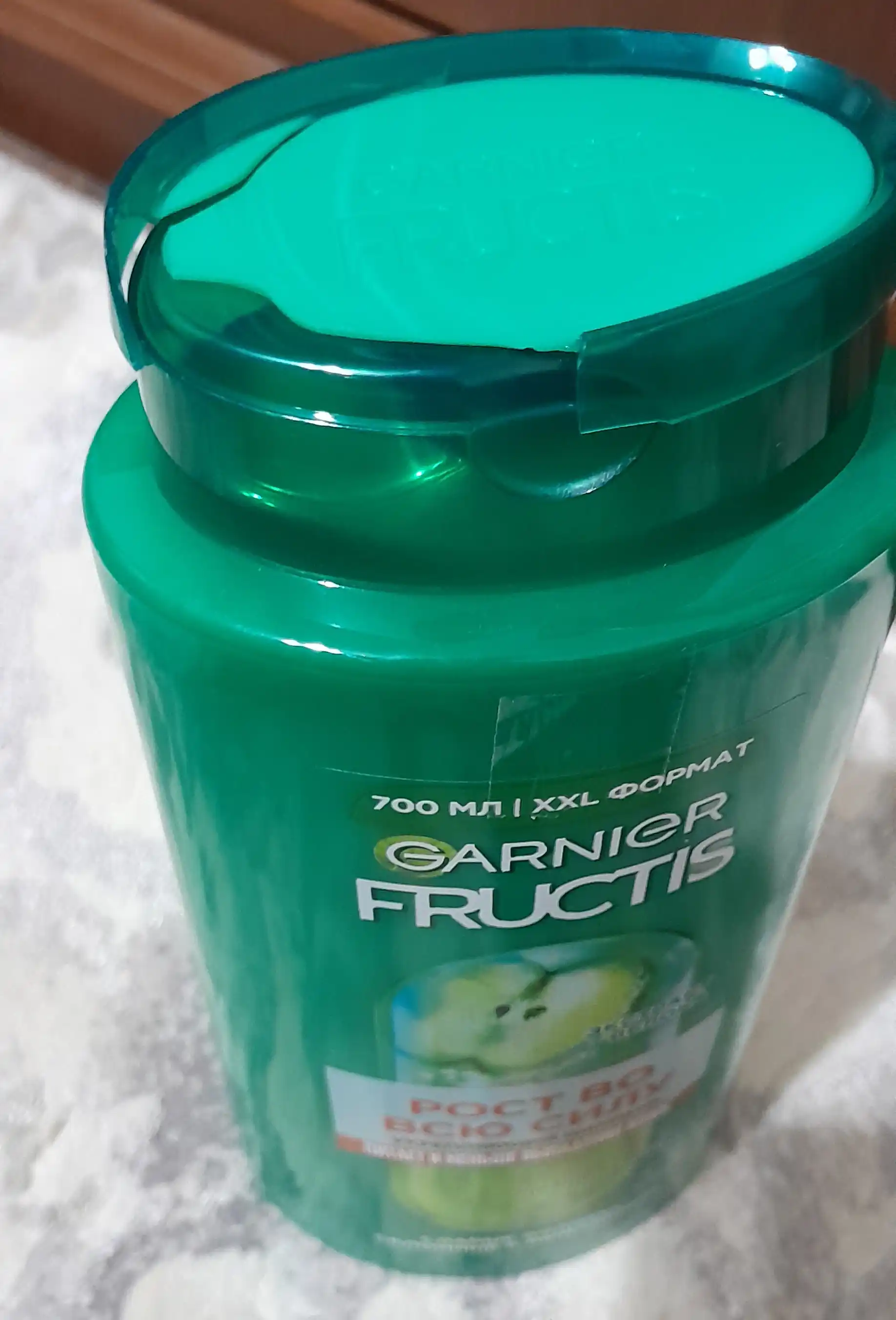 Garnier Fructis Butun kuchi bilan o‘sish shampuni, zaiflashgan sochlar uchun, 700 ml
