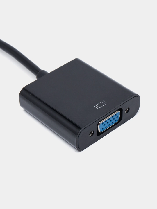 Adapter DVI-VGA kabel utkazuvchi, komyuter, noutbuk va proektorlar uchun 1080p adapteri