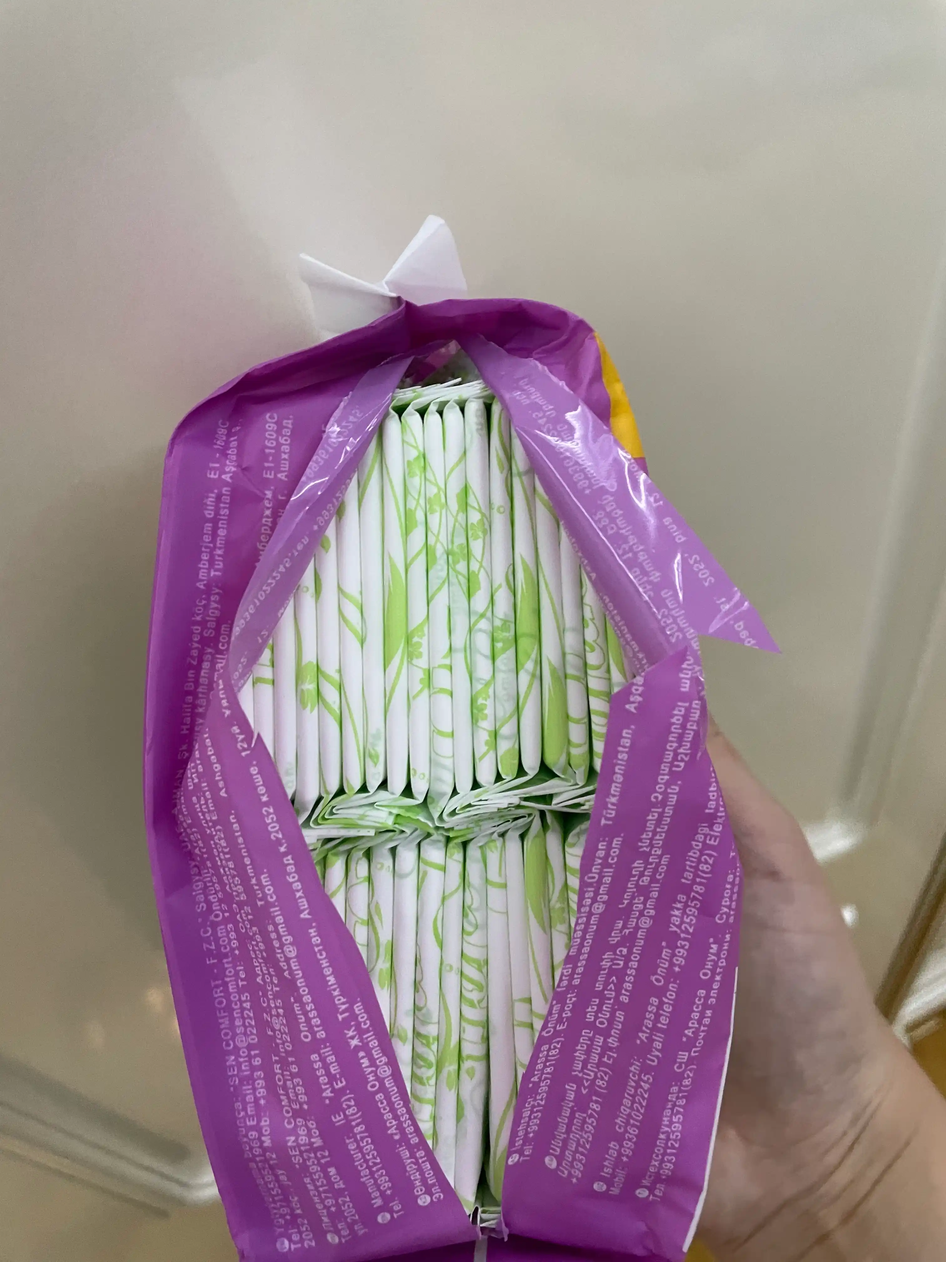 Ayollar uchun prokladkalar Sen Comfort, 20 dona, 40 dona, 160 mm