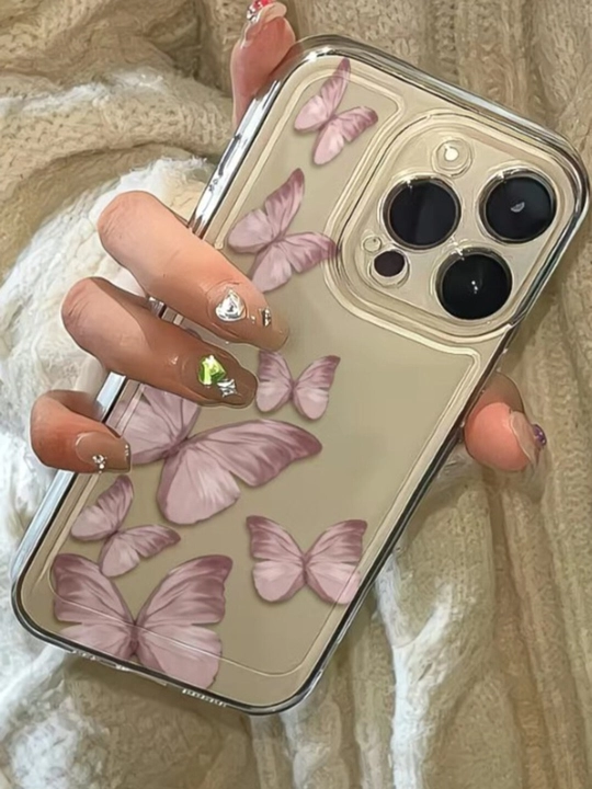 Прозрачный чехол для телефона, iPhone 12/13/14/15/15 - 