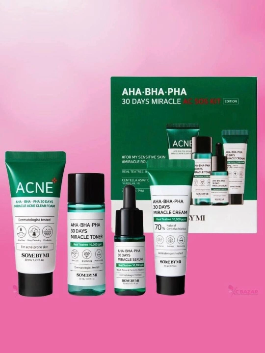 Набор для проблемной кожи, с кислотами Some By Mi - AHA/BHA/PHA 30 - 