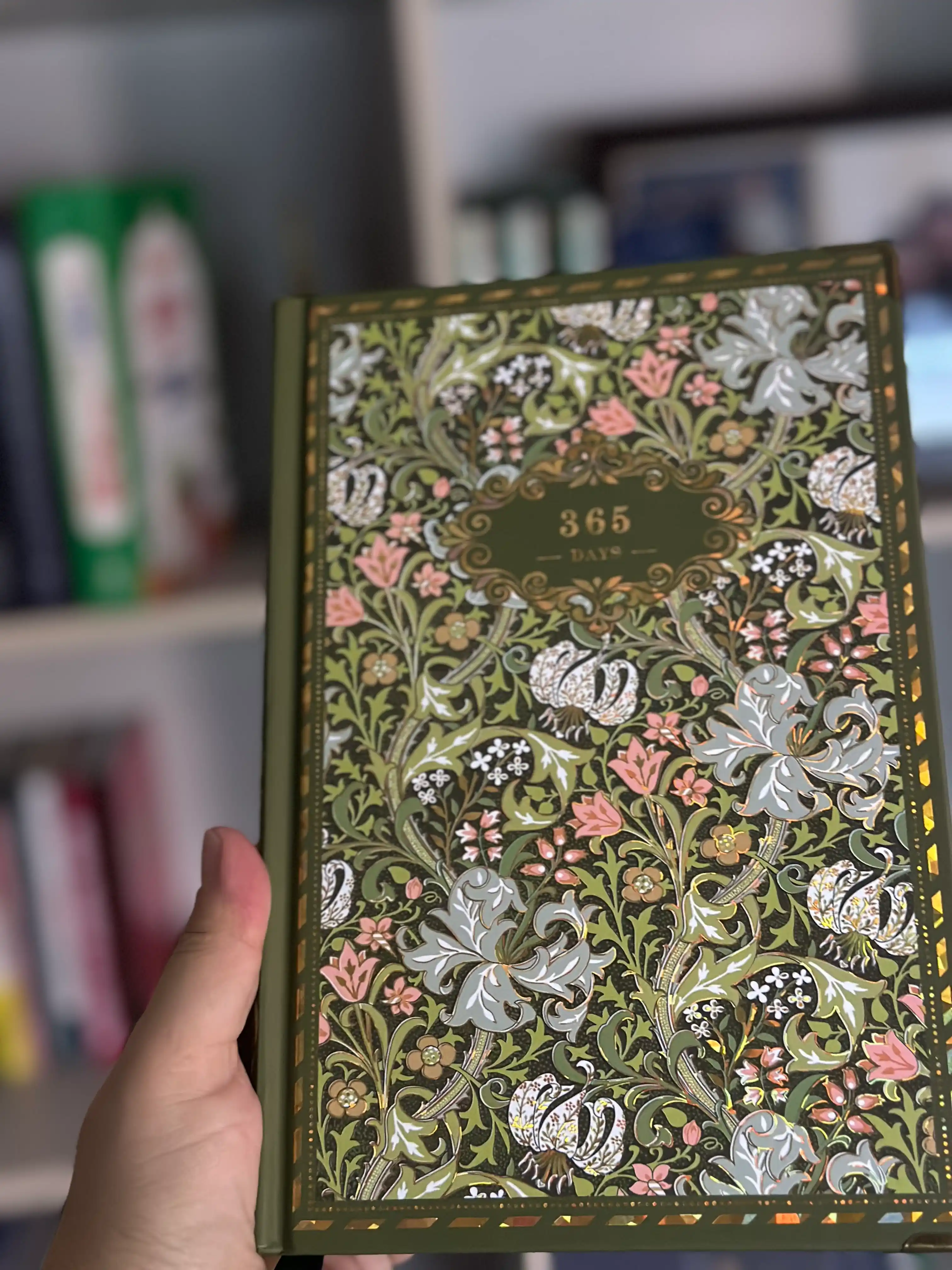 Блокнот, 365 дней с замком из крафт-бумаги, ежедневник без рисунка, ретро блокнот