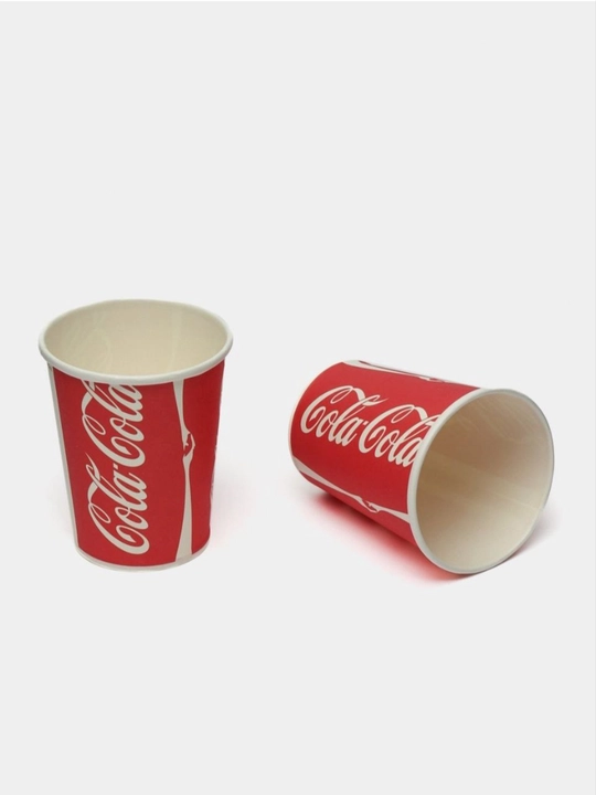 Bir martalik qogʻoz stakanlar toʻplami qopqoqsiz 200 ml