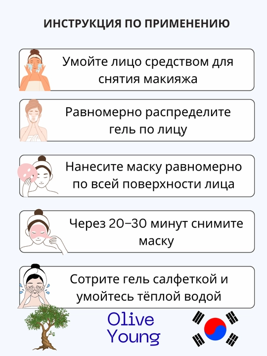 DJ Carborn Therapy - карбокситерапия корейский набор по уходу за лицом: гель + маска