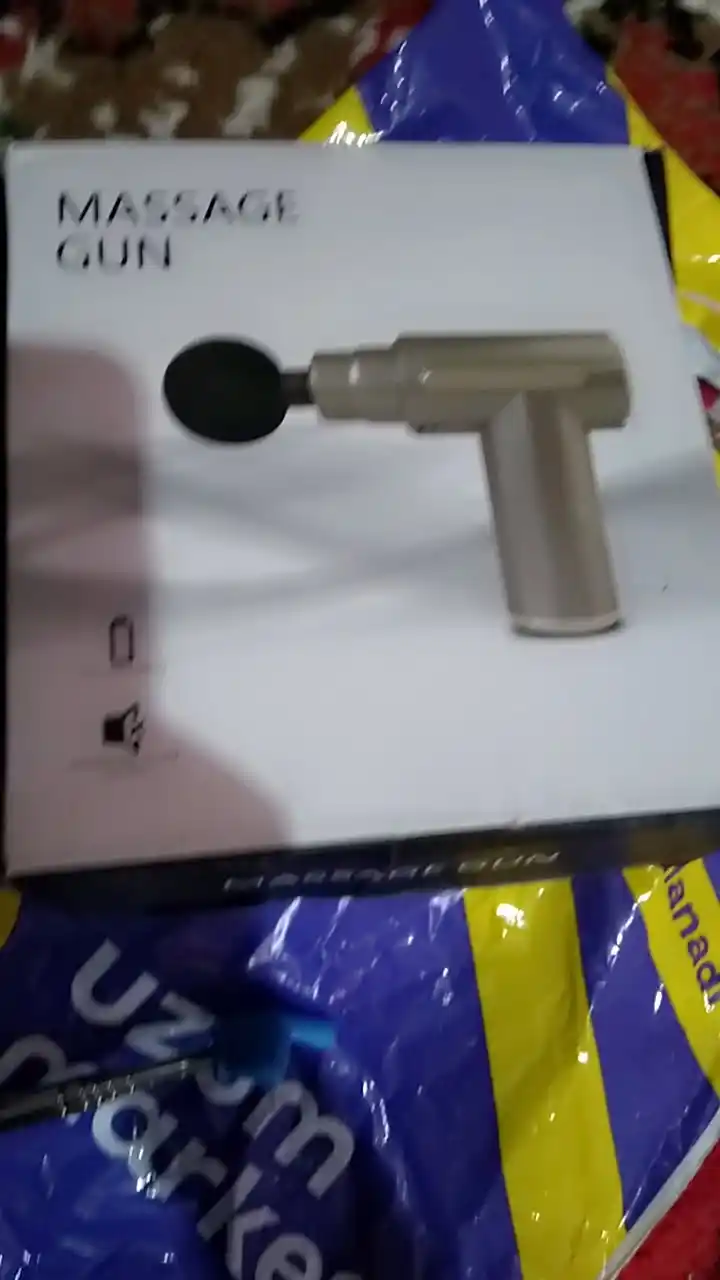 Massajor, pistolet bilan zarba berish, tana, orqa, bo‘yinni massaj qilish apparati