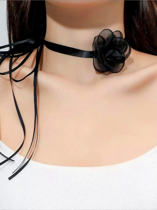 Ayollar uchun choker - bo‘yinga taqiladigan bezak - 