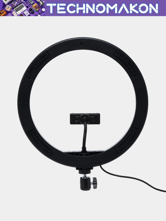Selfie LED halqali chiroq MJ30 RGB 30 sm, selfi, strimming, go'zallik sanoati uchun