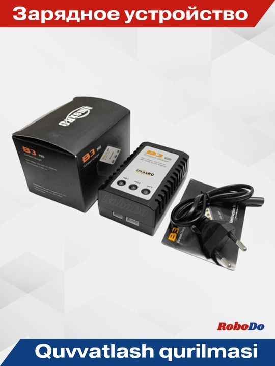 Li-Po, Li-lon (2S-3S)batareyalari uchun IMAX B3 PRO Compact 10W zaryadlovchi