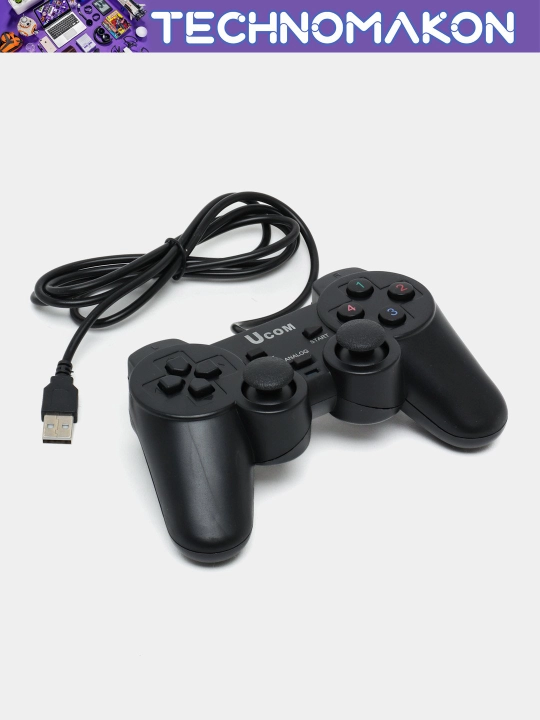 Компьютерный usb джойстик, вибрация, Windows