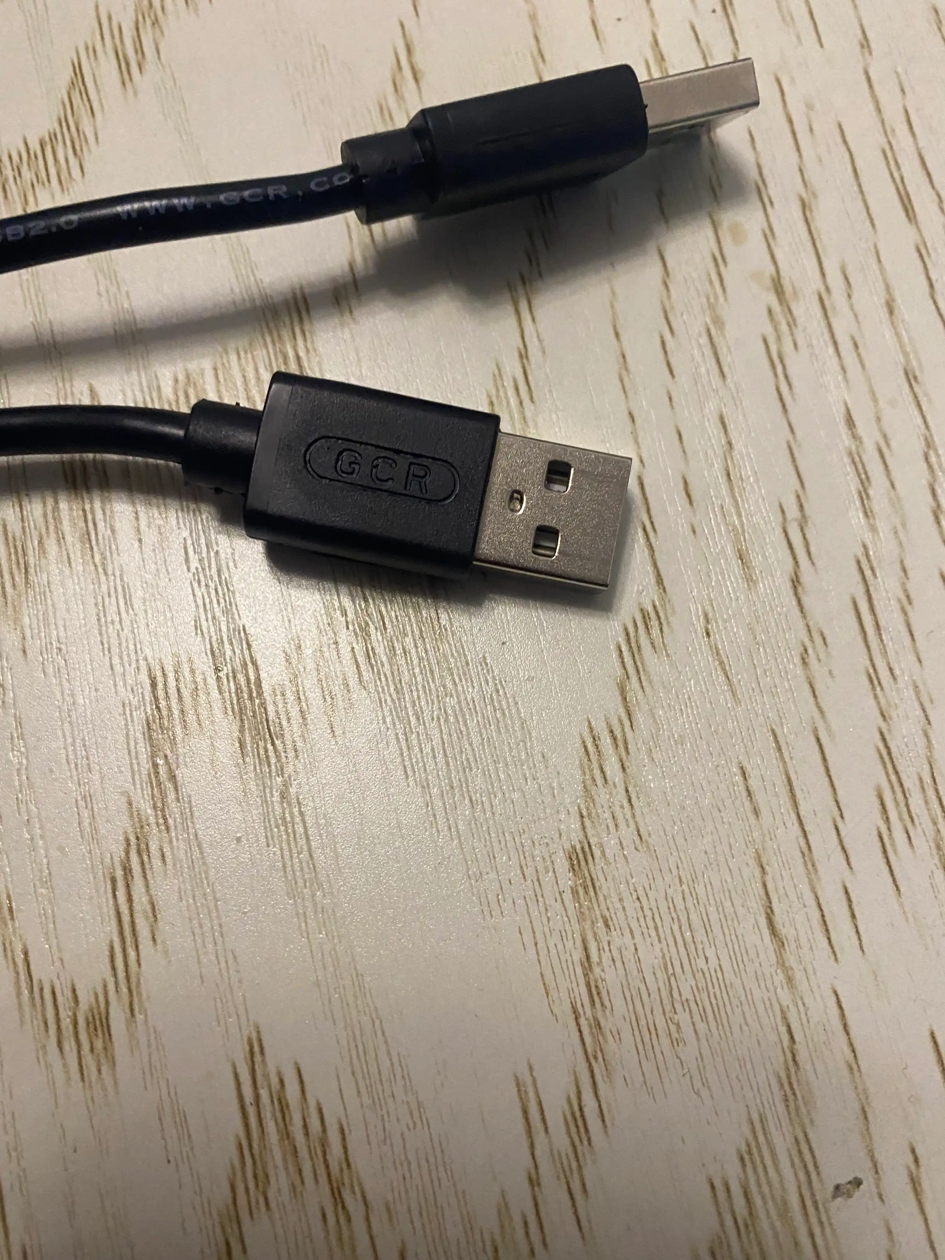 Кабель USB 2.0 AM/AM GCR для подключения компьютера, ноутбука, охлаждающей подставки