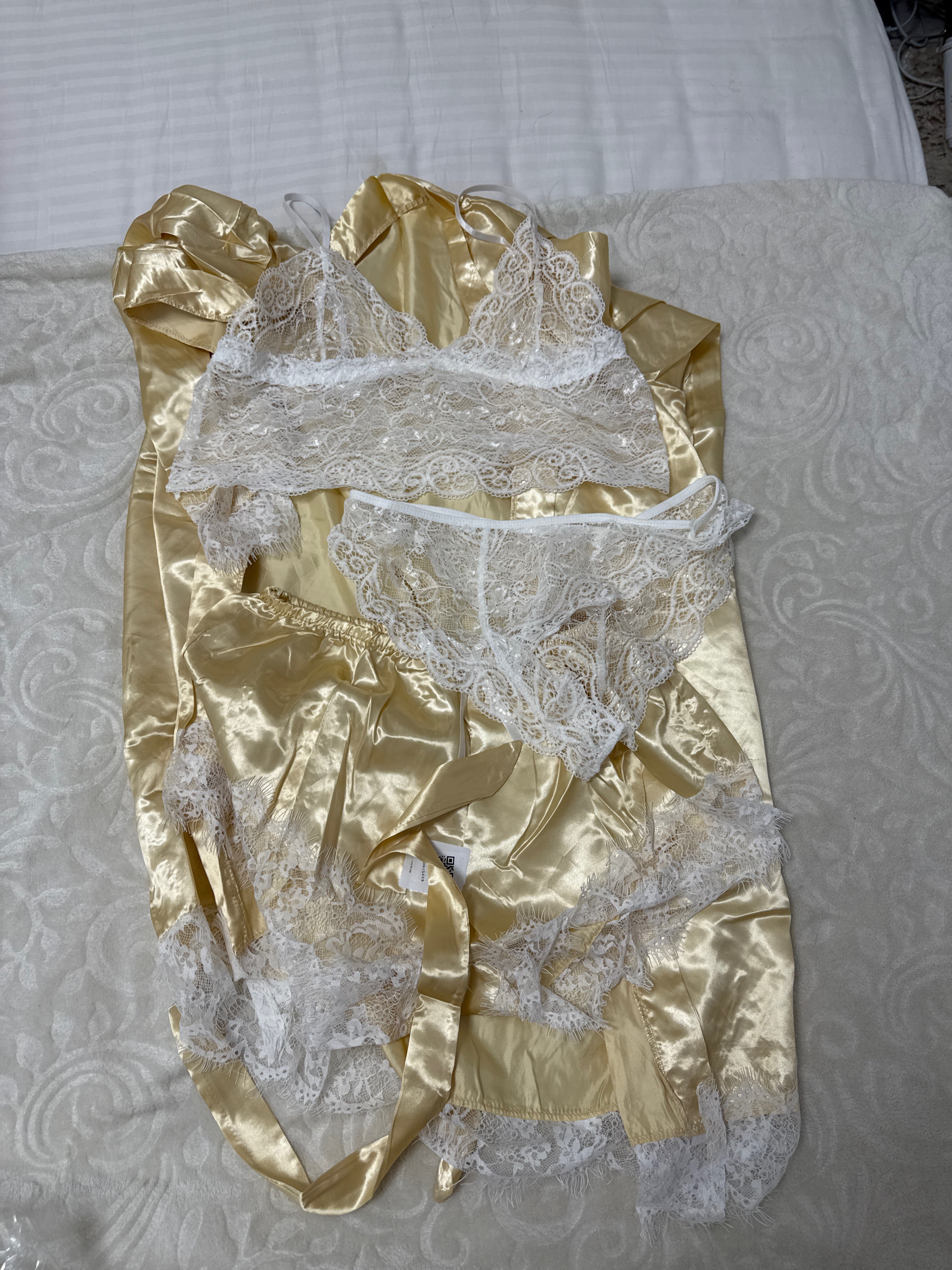 Комплект женской пижамы, 4 в 1