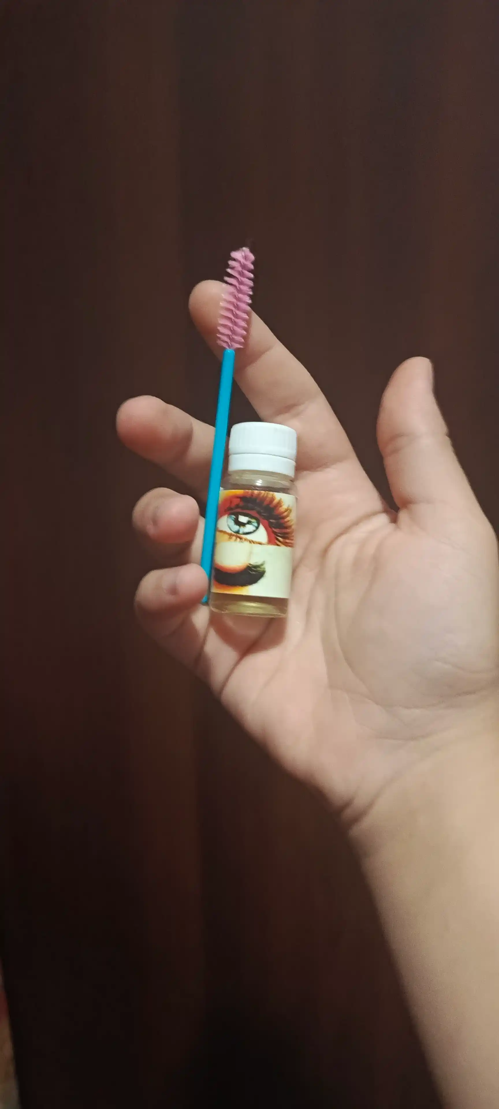 Qoshlar va kirpiklar o'sishi uchun moy, cho'tka, 10 ml