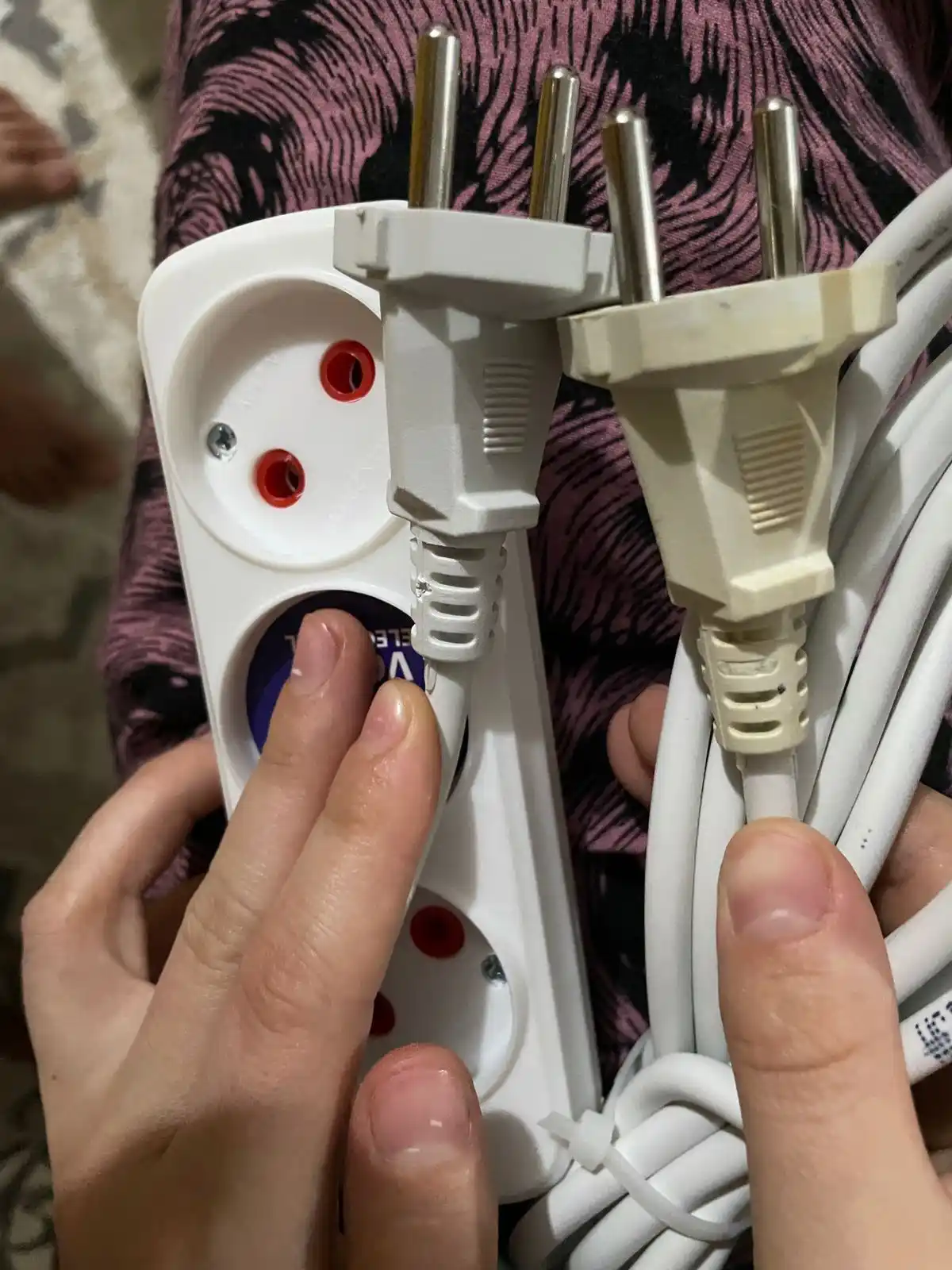 Universal elektr uzatma kabeli, 3 m, 5 m, 8 m