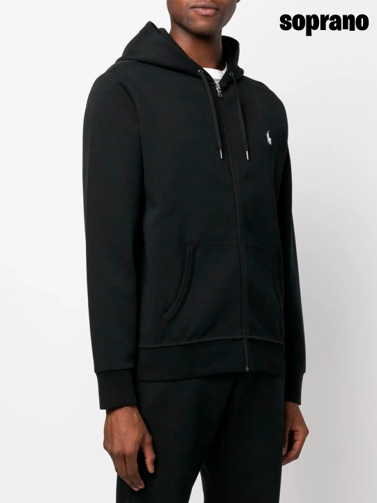 Erkaklar va ayollar uchun Ralph Lauren, kapyushonli va molniyali xudi, zip, kurtka, S–3XL