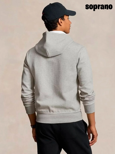 Erkaklar va ayollar uchun Ralph Lauren, kapyushonli va molniyali xudi, zip, kurtka, S–3XL