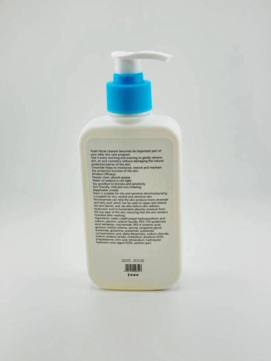 Yuvish uchun ko'pik Foaming Facial Cleanser, 237 ml
