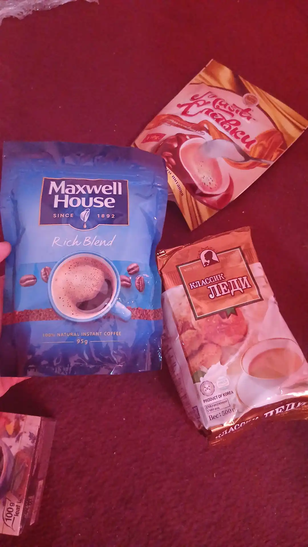 Кофе растворимый Maxwell House, 95 г