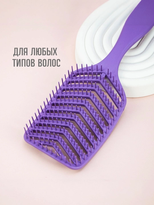 Massajli soch taroqlari - antistatik, issiqlikka chidamli, universal