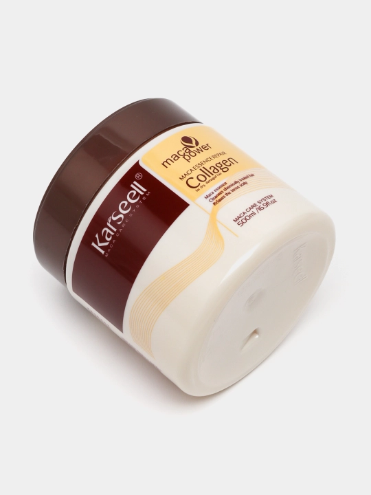Маска для волос Karseell Collagen Hair Mask, для поврежденных волос, 500 мл