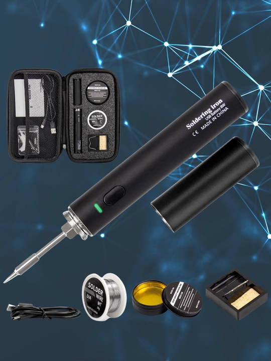 USB 5V litiy batareyali portativ kavsharlagich payalnik