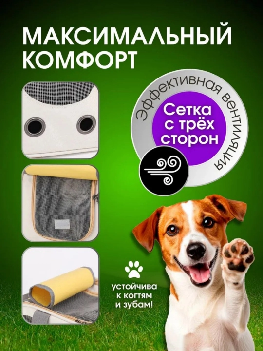 Сумка для домашних животных, сумка для кошек, открытая переносная сумка
