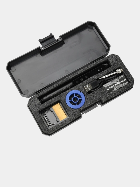USB 5V simsiz payalnik to‘plami – 200–450°C, raqamli displey, 800 mA/s akkumulyatorli