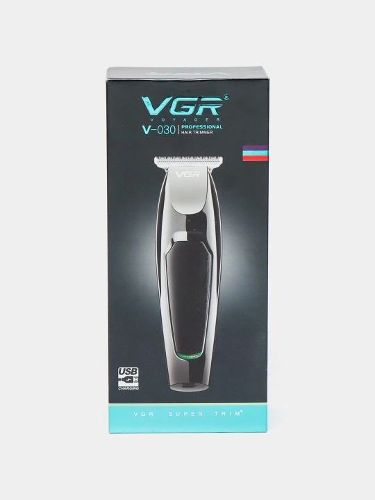 Машинка для стрижки волос VGR V-030, триммер для бритья, бритва