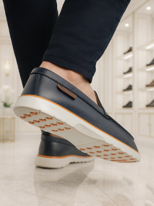 Мужская обувь Loro piana, Лоферы, 100% натуральная кожа,- стильные, мокасины