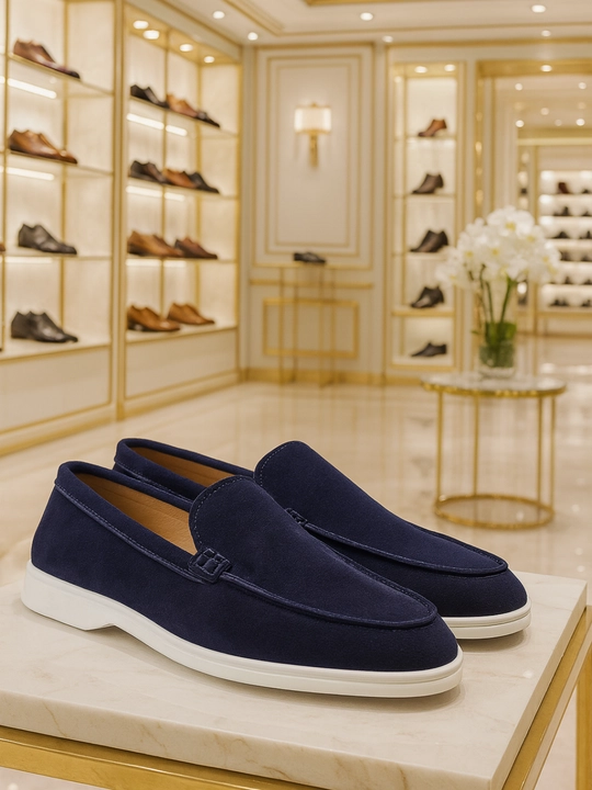 Лоферы, 100% натуральная кожа, loro piana, мокасины - 
