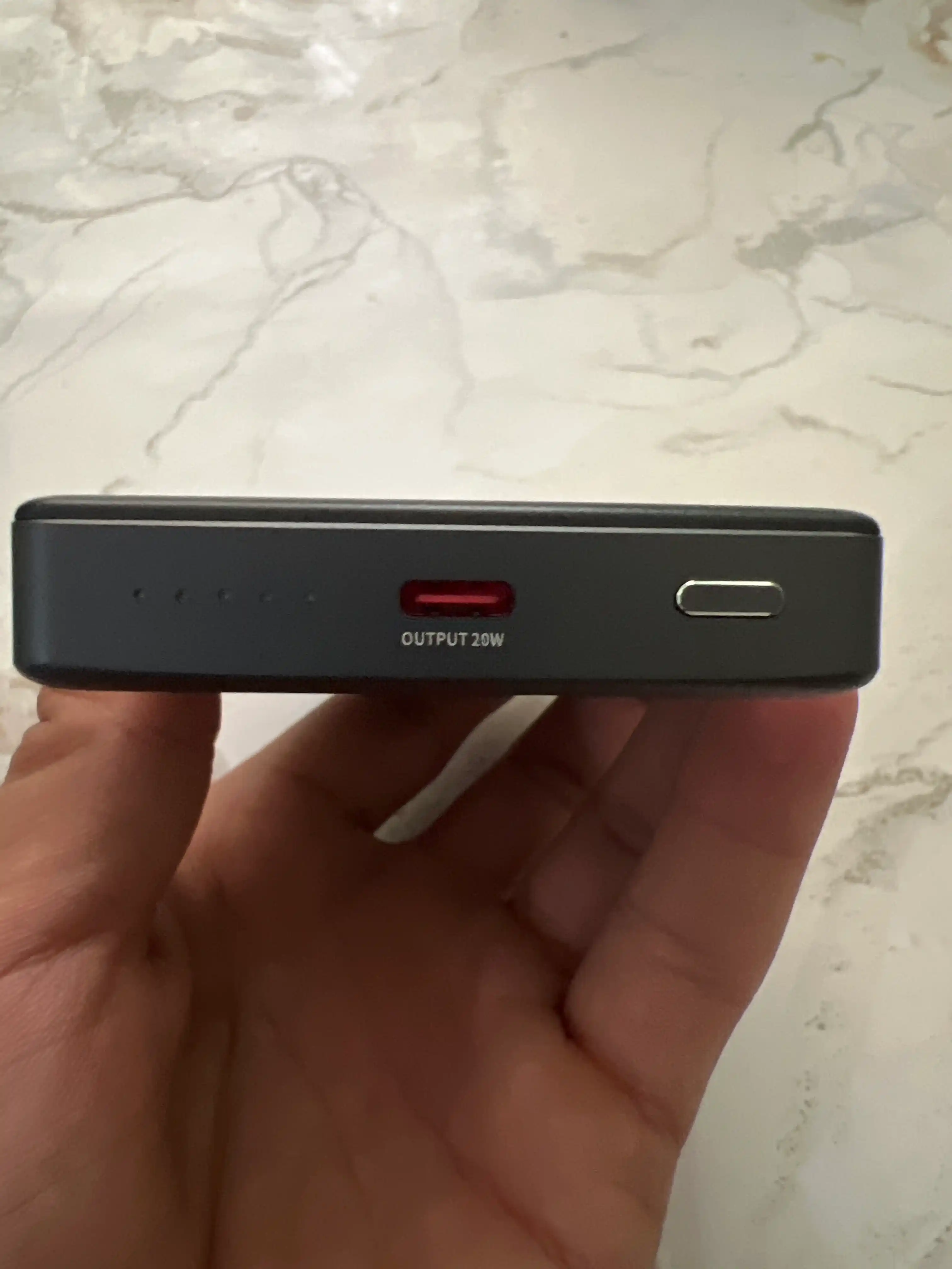 Simsiz magsafe power bank CANYON OnPower Slim, iphone uchun, 5000 mA, 10000 mA