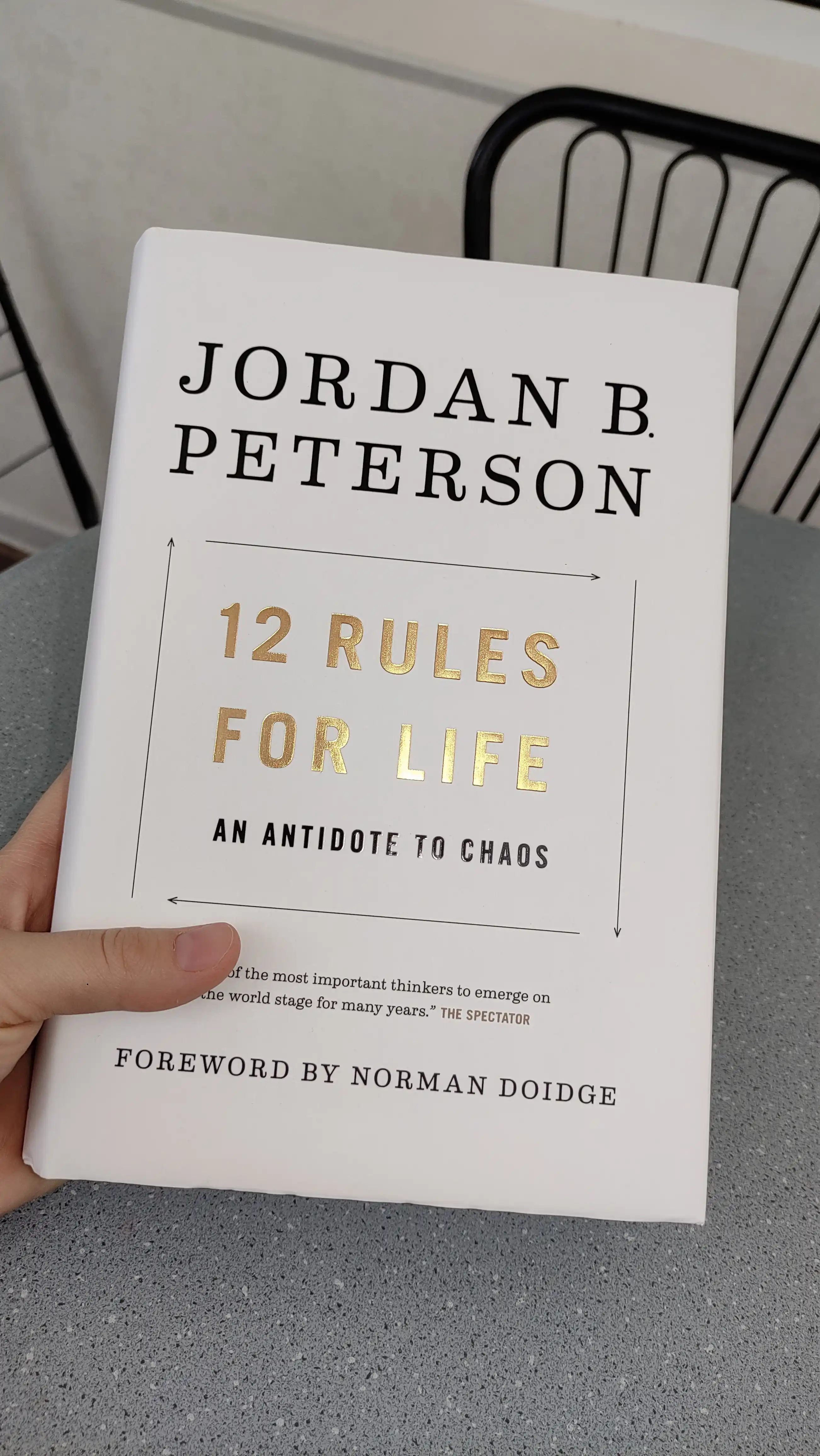 12 Rules for life, Jordan B. Peterson