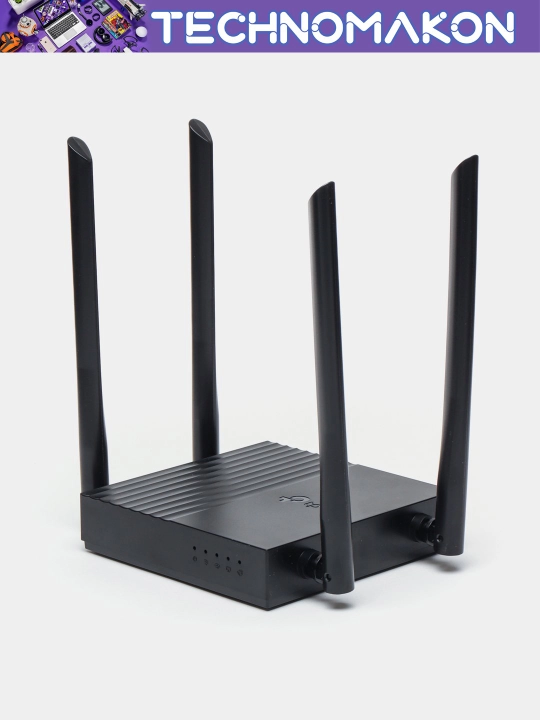 Ikki diapazonli gigabitli WiFi router Tp-Link AC1200 Archer C64