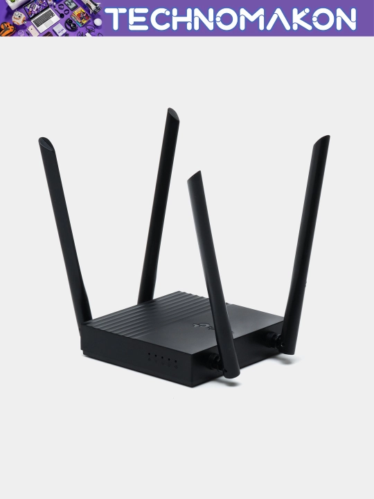 Ikki diapazonli gigabitli WiFi router Tp-Link AC1200 Archer C64