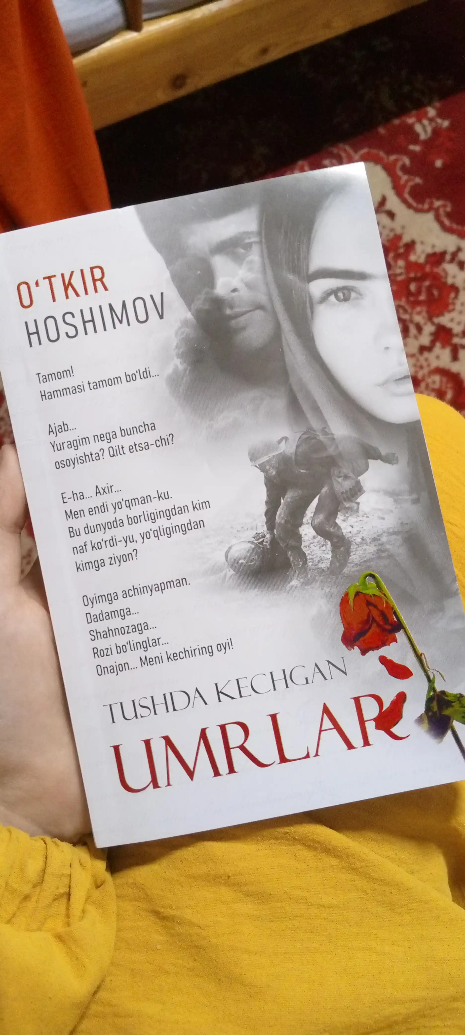 Kitob, Tushda kechgan umrlar, O'tkir Xoshimov