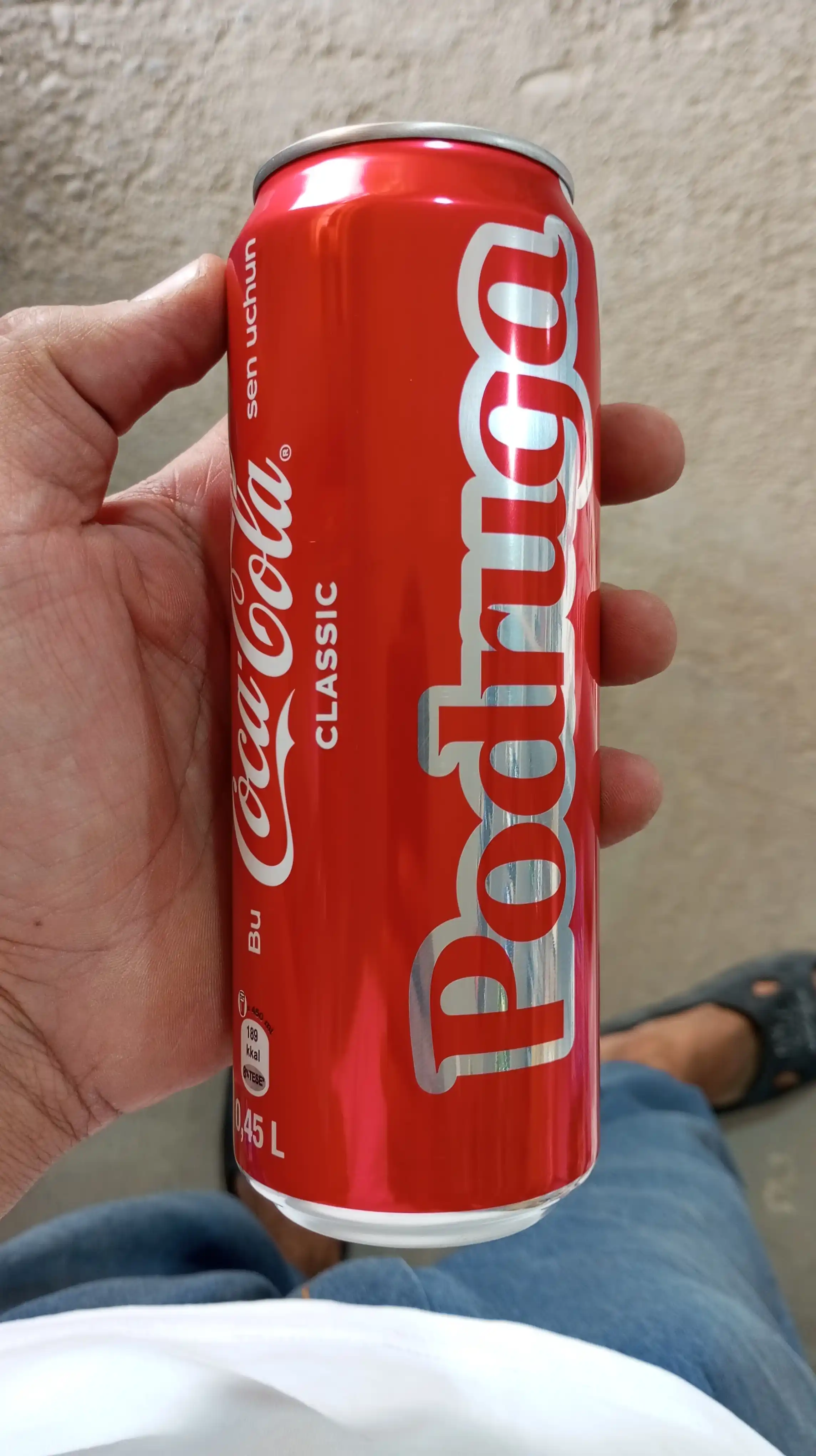 Gazlangan ichimlik Fanta can, 450 ml