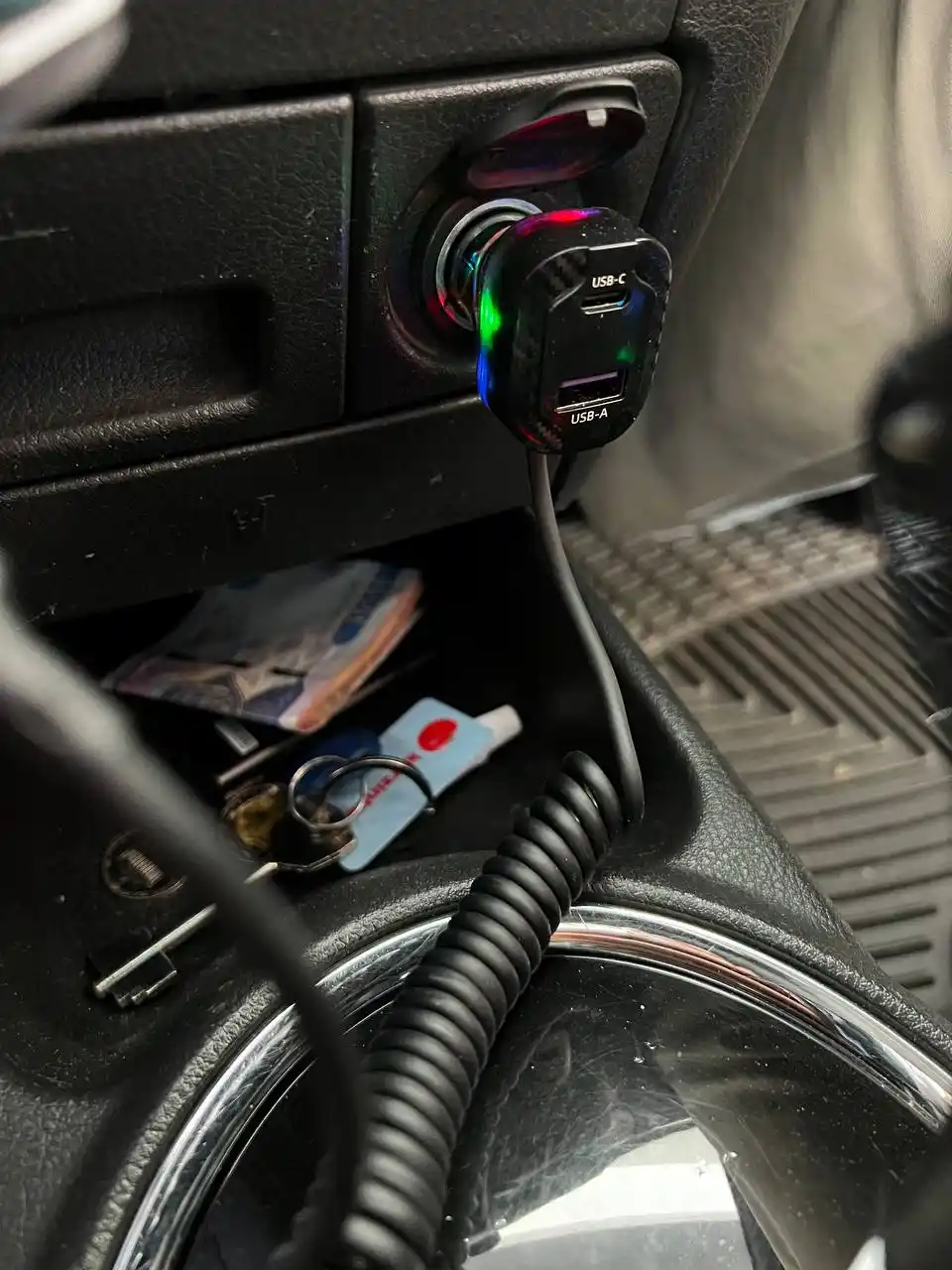 Быстрое зарядное устройство CAR CHARGER PD-3OW универсальное