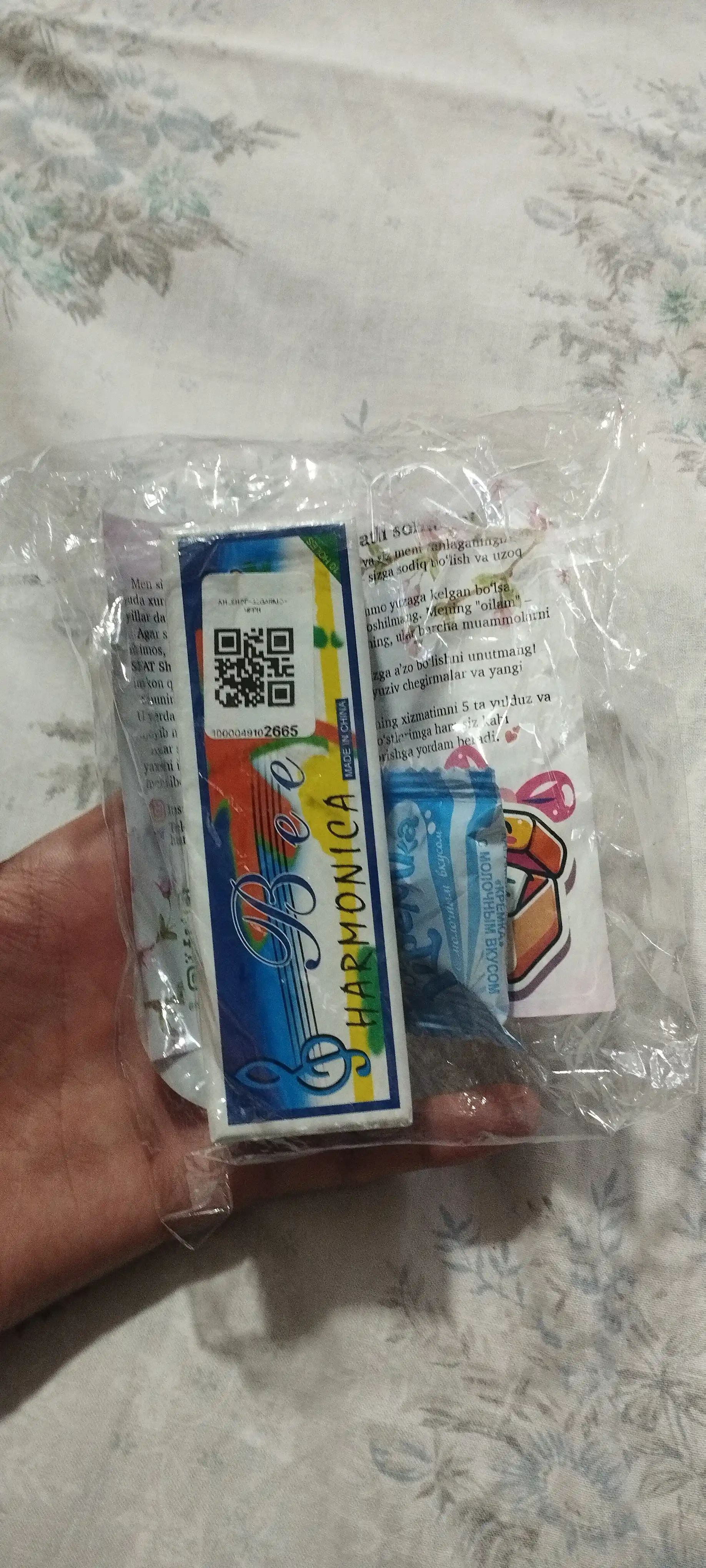 C yoki G Bee deluxe kalitidagi 10 teshikli diatonik garmonika