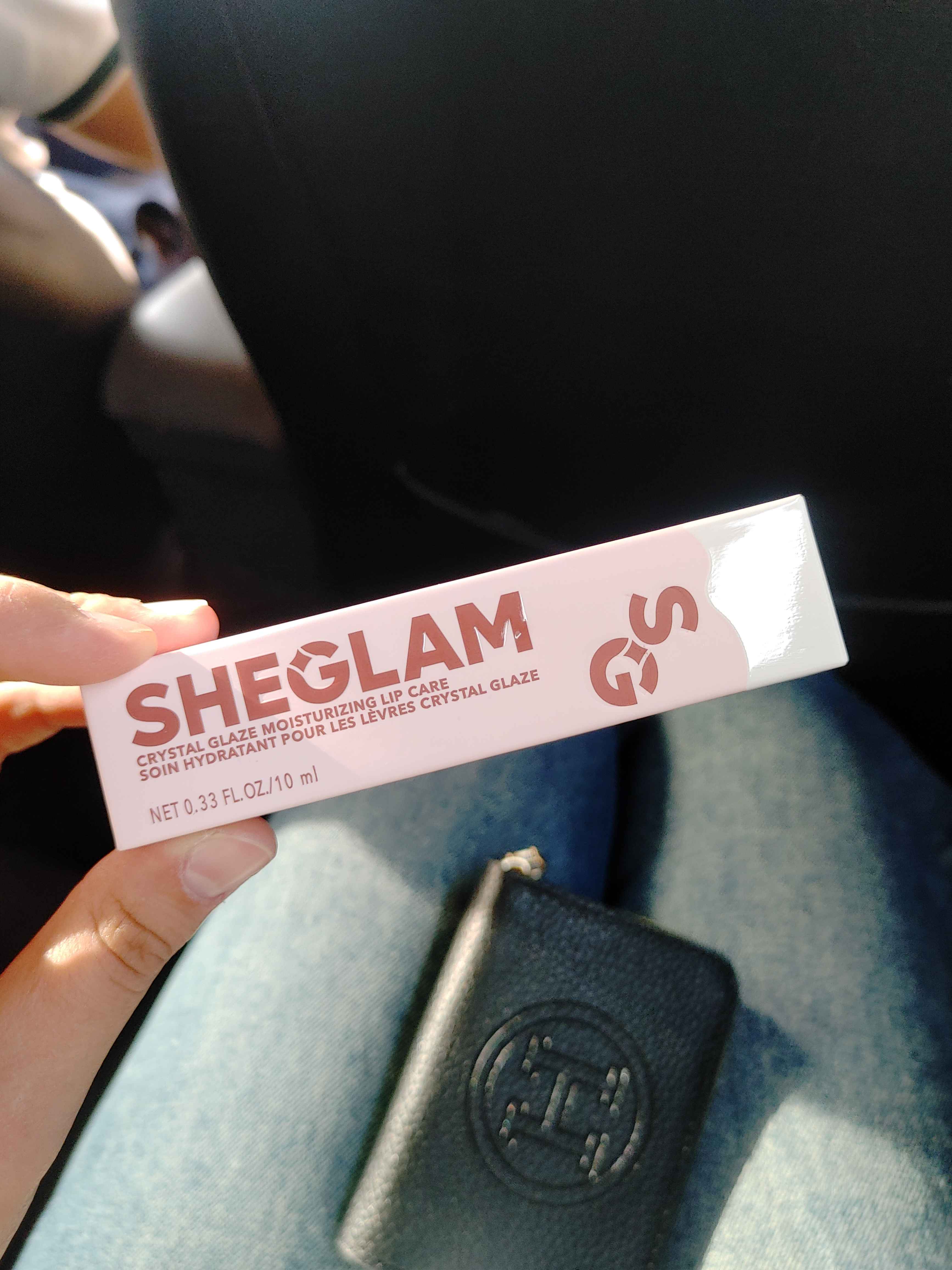 SHEGLAM Crystal Glaze lab yaltirog‘i, namlovchi, yaltiroq
